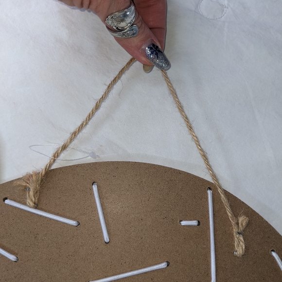 Pet Cat Toy Countdown Calendar wood NWT cat small animal fish shape cream white - Picture 7 of 12